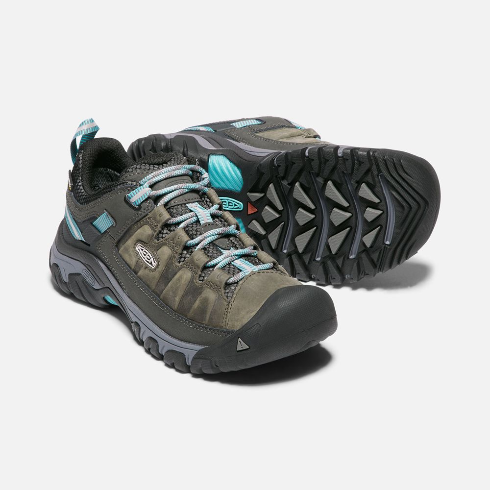 Keen Outdoor Ayakkabı Kadın Siyah Kahverengi - Targhee Iii Waterproof - Türkiye SNIR56879